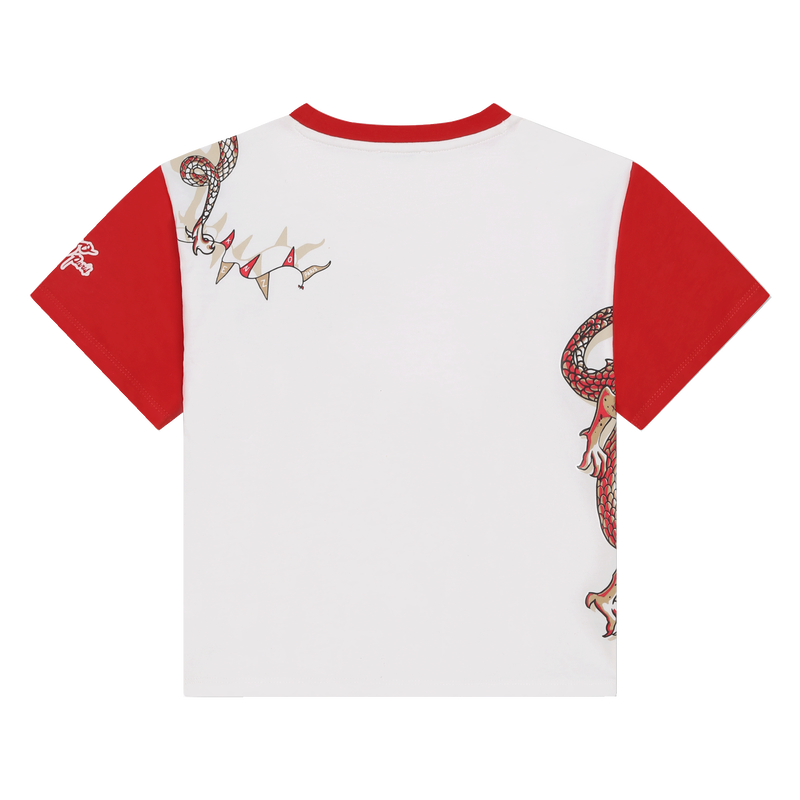 T-shirt estampada dragão KENZO KIDS 
                    UNISEX