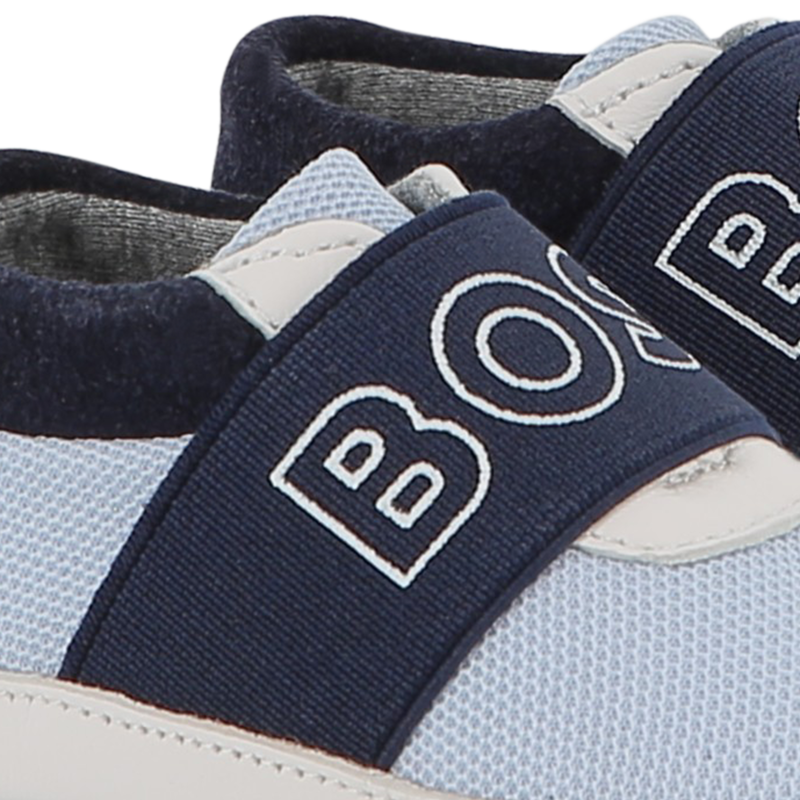 Chinelos de pele de carneiro macia BOSS 
                    UNISEX
