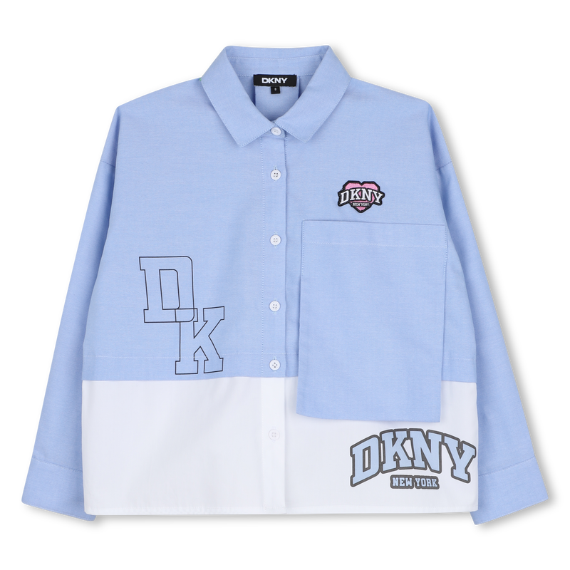 Camisa de manga longa DKNY 
                        GIRL