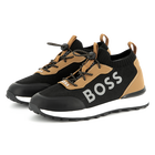 Sapatilhas com atacadores BOSS 
                    BOY