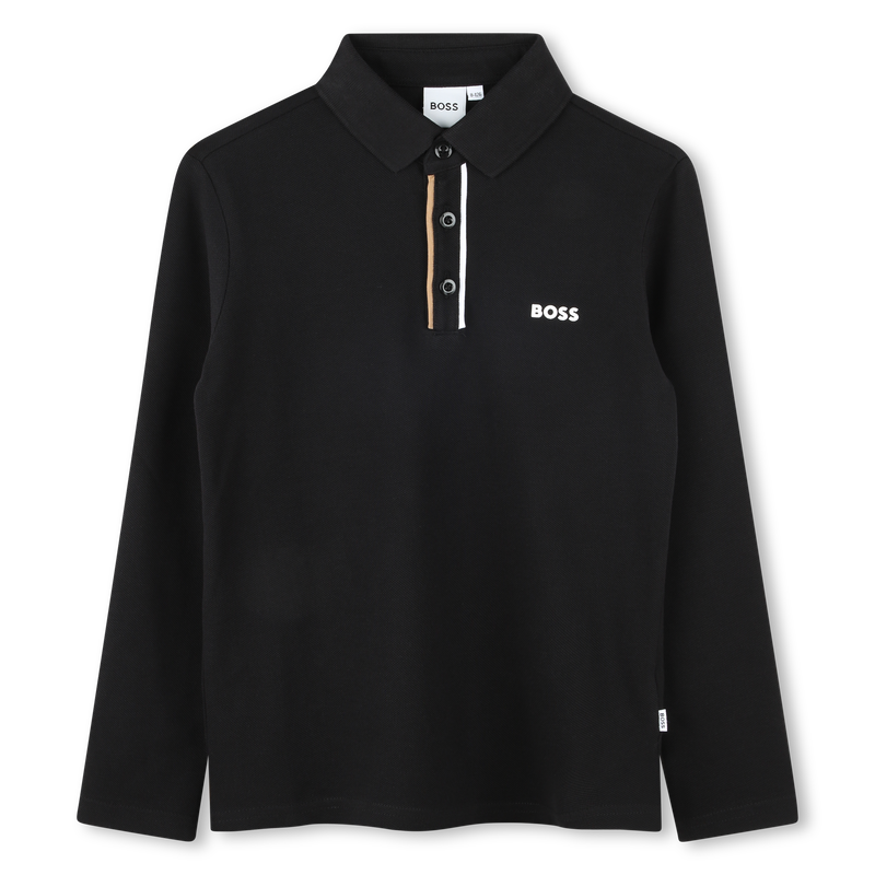Polo de manga comprida BOSS 
                        BOY