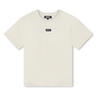 T-shirt manga curta em algod&atilde;o DKNY 
                    UNISSEXO