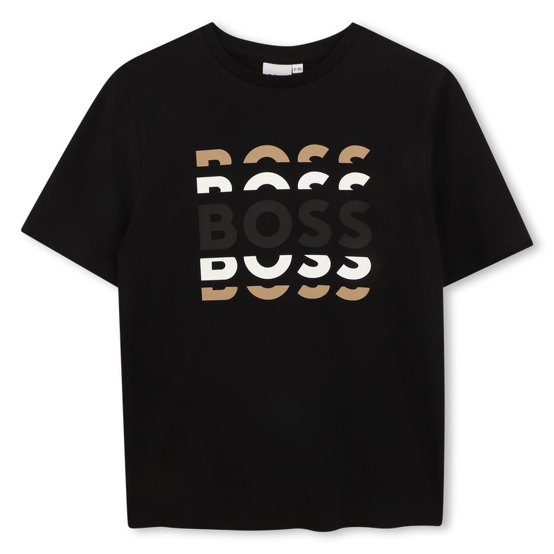 T-SHIRT MANGAS CURTAS BOSS 
                        MENINO
