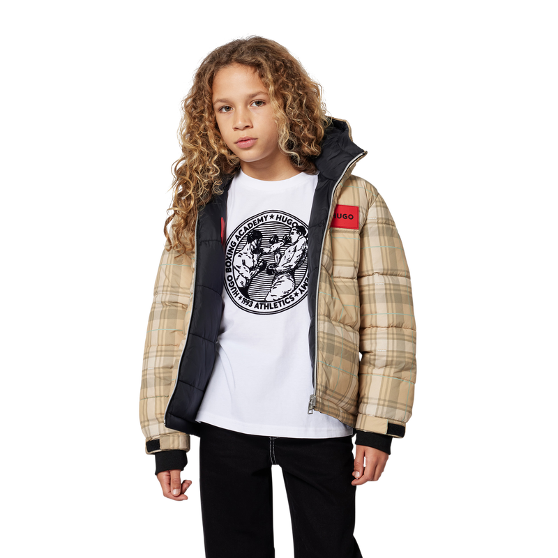 T-shirt de manga curta HUGO 
                    BOY