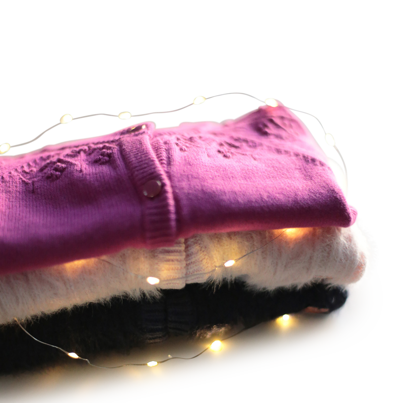 Cardig&atilde; de malha fantasia CARREMENT BEAU 
                        GIRL