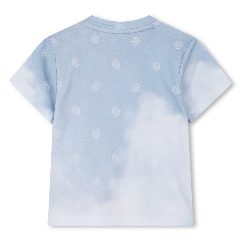 T-shirt manga curta algod&atilde;o BOSS 
                        BOY