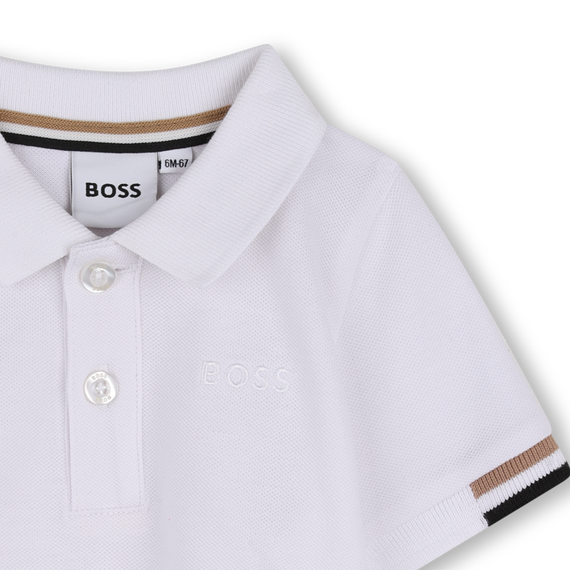 Polo de manga curta BOSS 
                        BOY