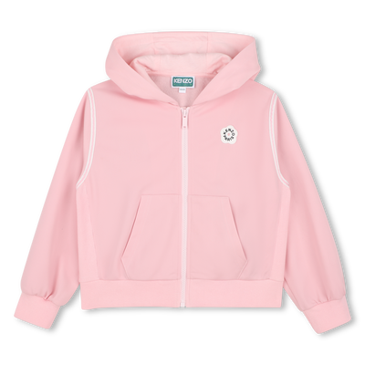 Cardigan  com capuz KENZO KIDS GIRL