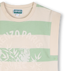 Vestido listrado KENZO KIDS 
                    GIRL