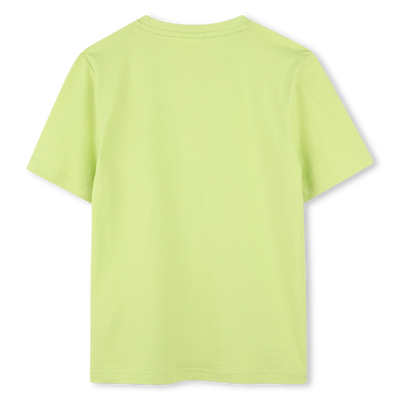 T-shirt manga curta em algod&atilde;o BOSS BOY