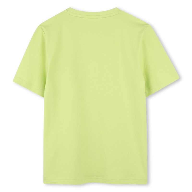 T-shirt manga curta em algod&atilde;o BOSS 
                        BOY