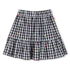 Saia de algod&atilde;o gingham BILLIEBLUSH 
                    GIRL