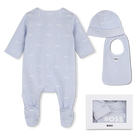 Conjunto de pijama + bib + gorro BOSS 
                    BOY
