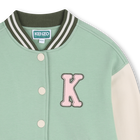 Camisola de jogging com fecho zip KENZO KIDS 
                    GIRL
