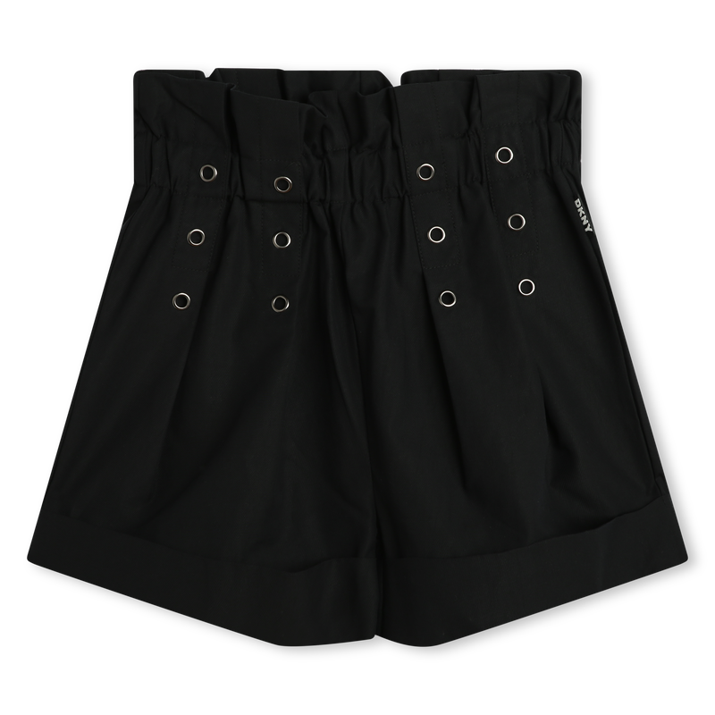 Calções em algodão e viscose DKNY 
                    GIRL