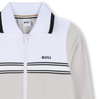 Camisola de jogging com fecho zip BOSS 
                    BOY