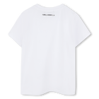 T-shirt com strass KARL LAGERFELD KIDS 
                    GIRL
