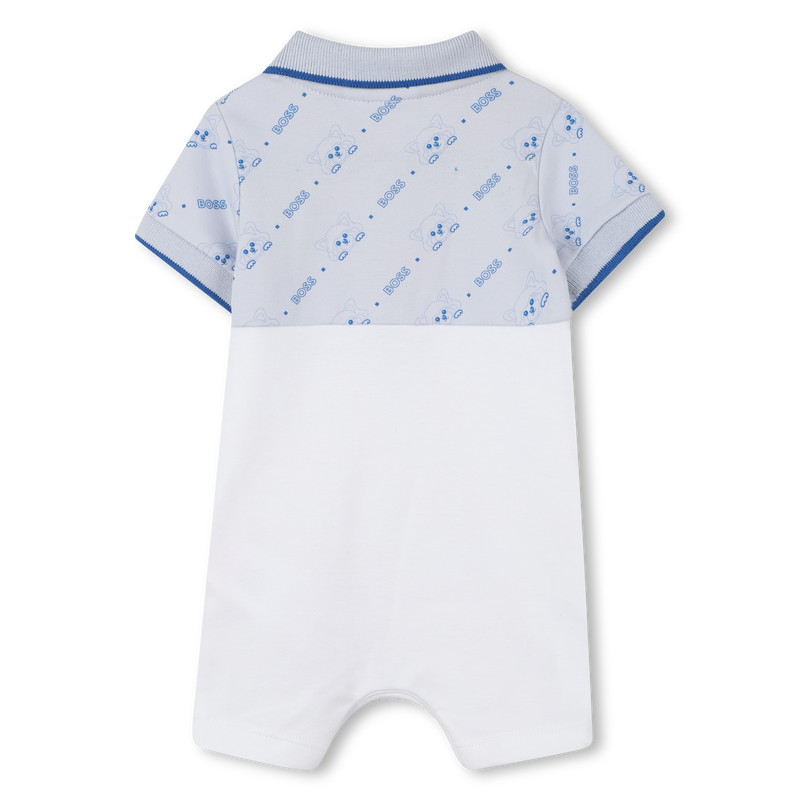 Macac&atilde;o curto de gola polo BOSS 
                        BOY