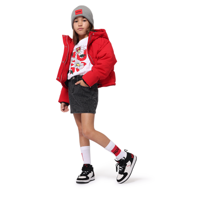 T-shirt com estampado HUGO GIRL