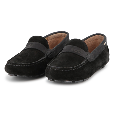 Mocassins de couro bovino BOSS BOY