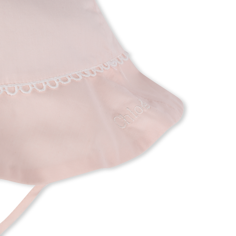 Cotton romper and hat CHLOE 
                    GIRL