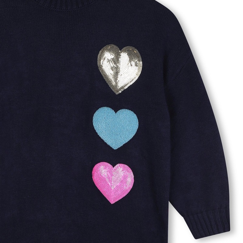 Vestido de malha lantejoulas BILLIEBLUSH 
                        GIRL