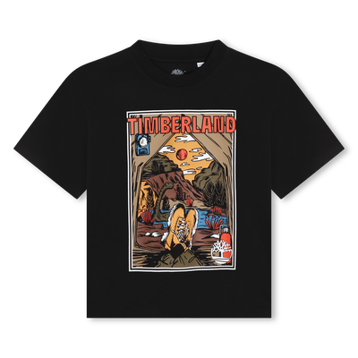 T-shirt com estampa aplicada TIMBERLAND BOY