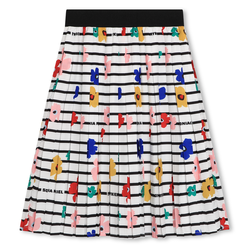 Saia comprida plissada SONIA RYKIEL 
                    GIRL
