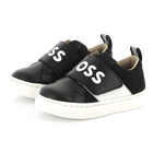 Sapatilhas de pele com velcro BOSS 
                    BOY