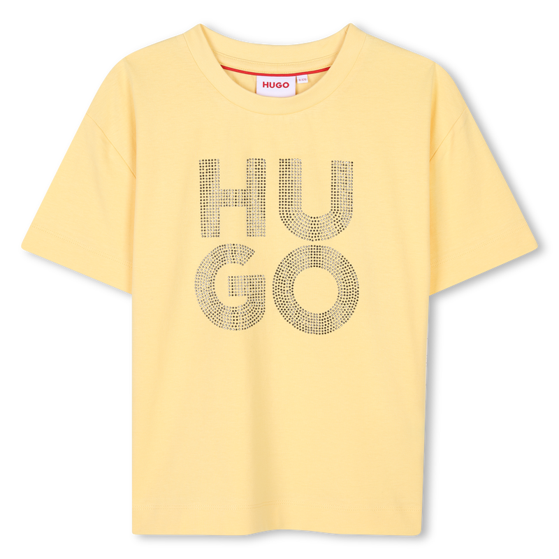T-shirt de manga curta HUGO 
                        GIRL