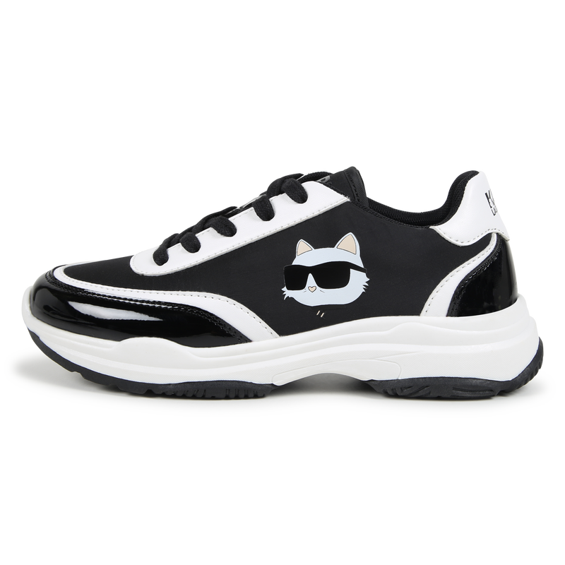 Sapatilhas com atacadores KARL LAGERFELD KIDS 
                        GIRL