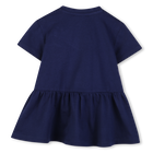 Vestido reunido na cintura KENZO KIDS 
                    GIRL