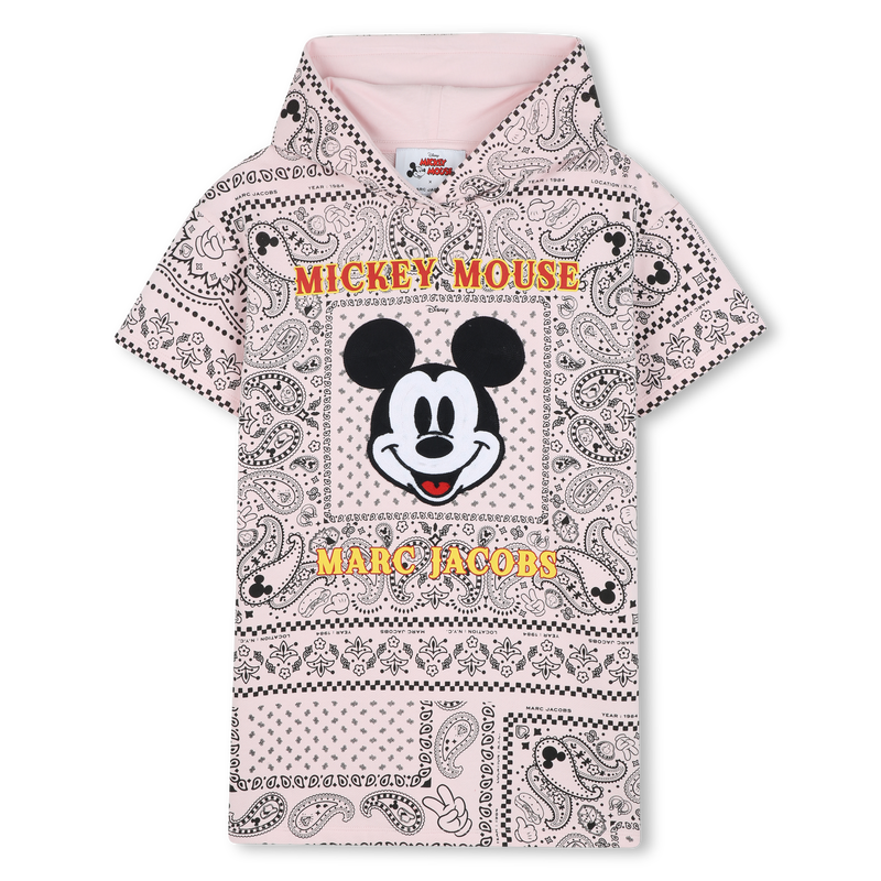 Vestido com capuz MARC JACOBS 
                    GIRL