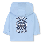 Cardig&atilde; de jogging com fecho KENZO KIDS 
                    BOY