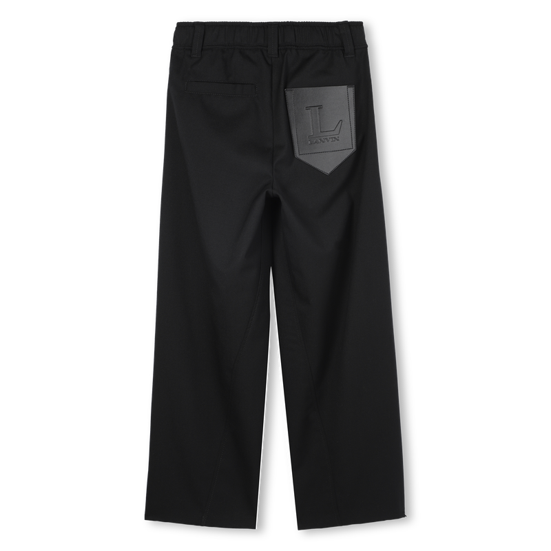 Calças largas LANVIN 
                    BOY