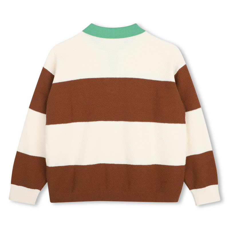 Polo de malha KIDS AROUND 
                        BOY