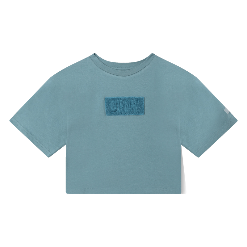 Short-sleeved cotton T-shirt DKNY 
                    GIRL