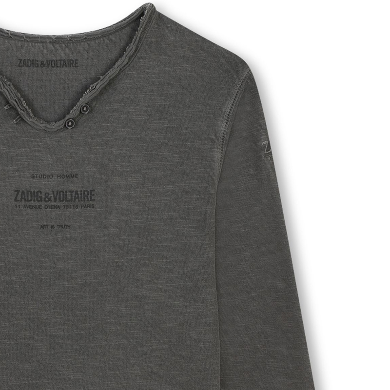 Long-Sleeved T-Shirt ZADIG & VOLTAIRE 
                    BOY
