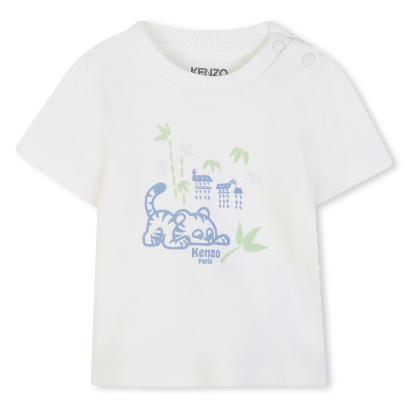 CONJUNTO DE T-SHIRTS E CAL&Ccedil;AS KENZO KIDS 
                        BOY
