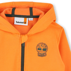 Cardig&atilde; de jogging em molet&atilde;o TIMBERLAND 
                    BOY