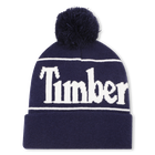 Chap&eacute;u de malha com pompom jacquard TIMBERLAND 
                    BOY