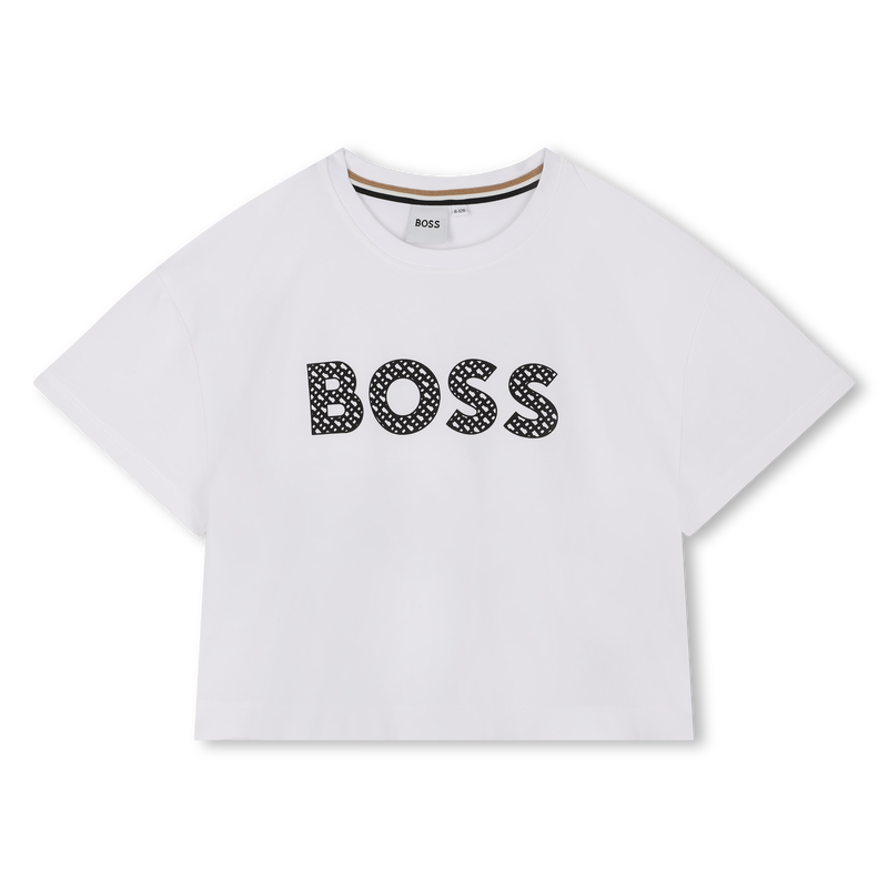 T-shirt de manga curta BOSS 
                        GIRL