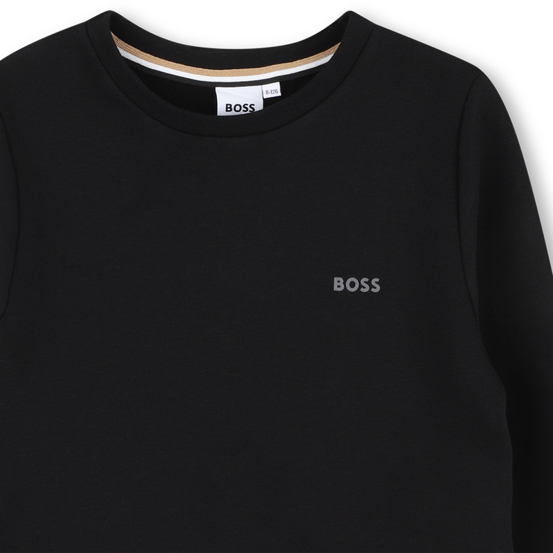 Moletom com gola redonda BOSS 
                    BOY
