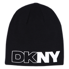 Gorro de malha com log&oacute;tipo DKNY 
                    UNISEX