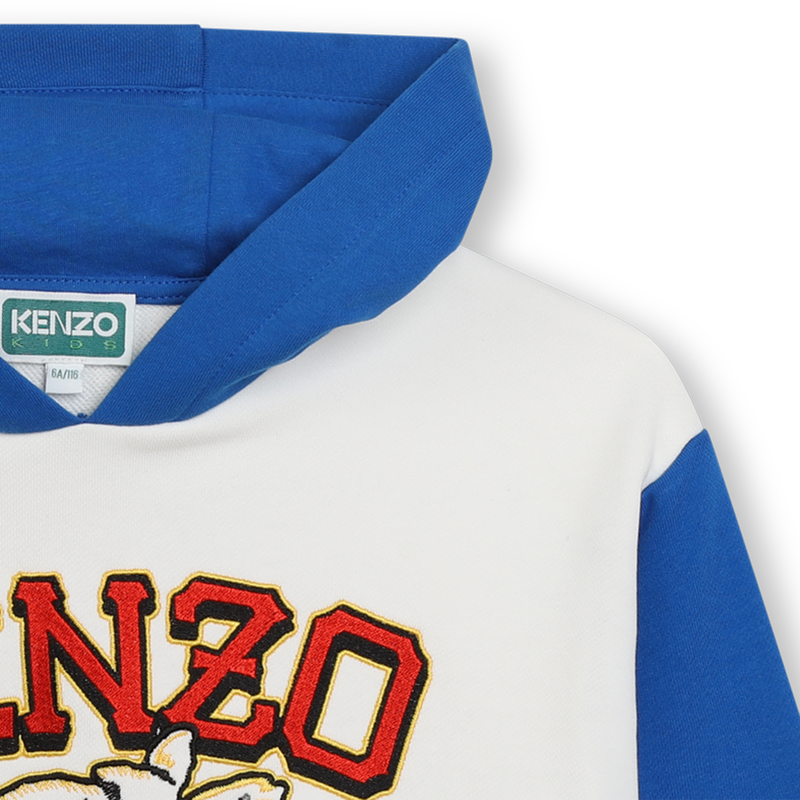 Sweatshirt moletão de algodão KENZO KIDS 
                    BOY