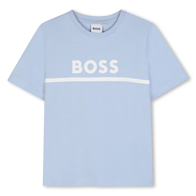 Conjunto de camiseta e cal&ccedil;&atilde;o BOSS 
                        MENINO