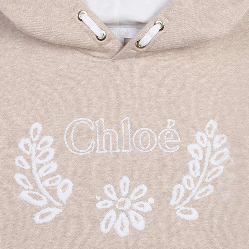 Sweatshirt de moletão bordada CHLOE 
                    GIRL