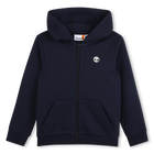 Cardigan  com capuz, AZUL MARINHO, hi-res