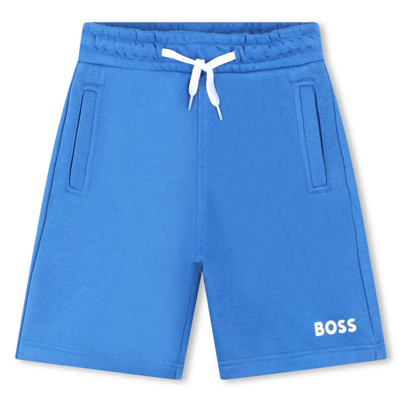 Bermudas desportivas moletão BOSS 
                    BOY