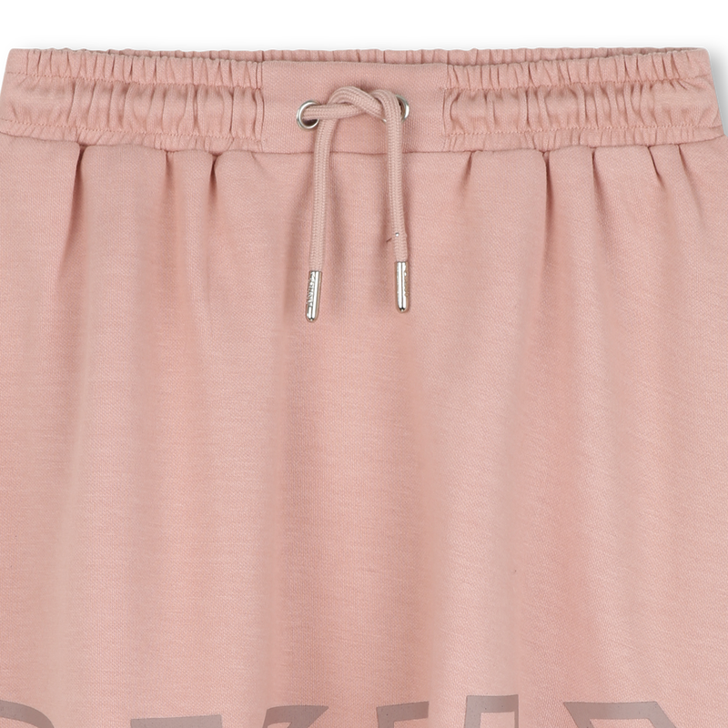 Saia curta com cordão DKNY 
                    GIRL